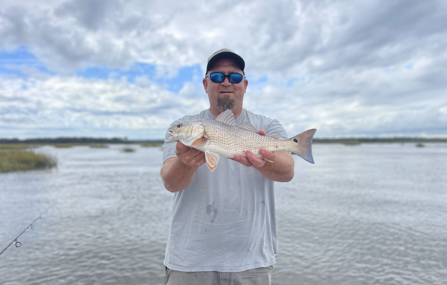 Redfish caught while fishing in St. Augustine