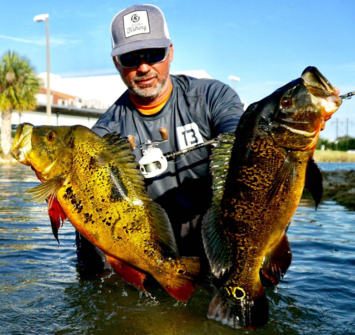 2 big fish caught while fishing in FL