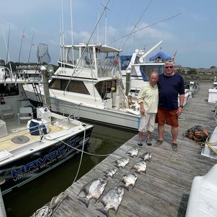 Two anglers fishing in Hampton