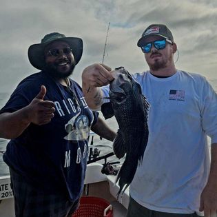 Two people fishing in Virginia