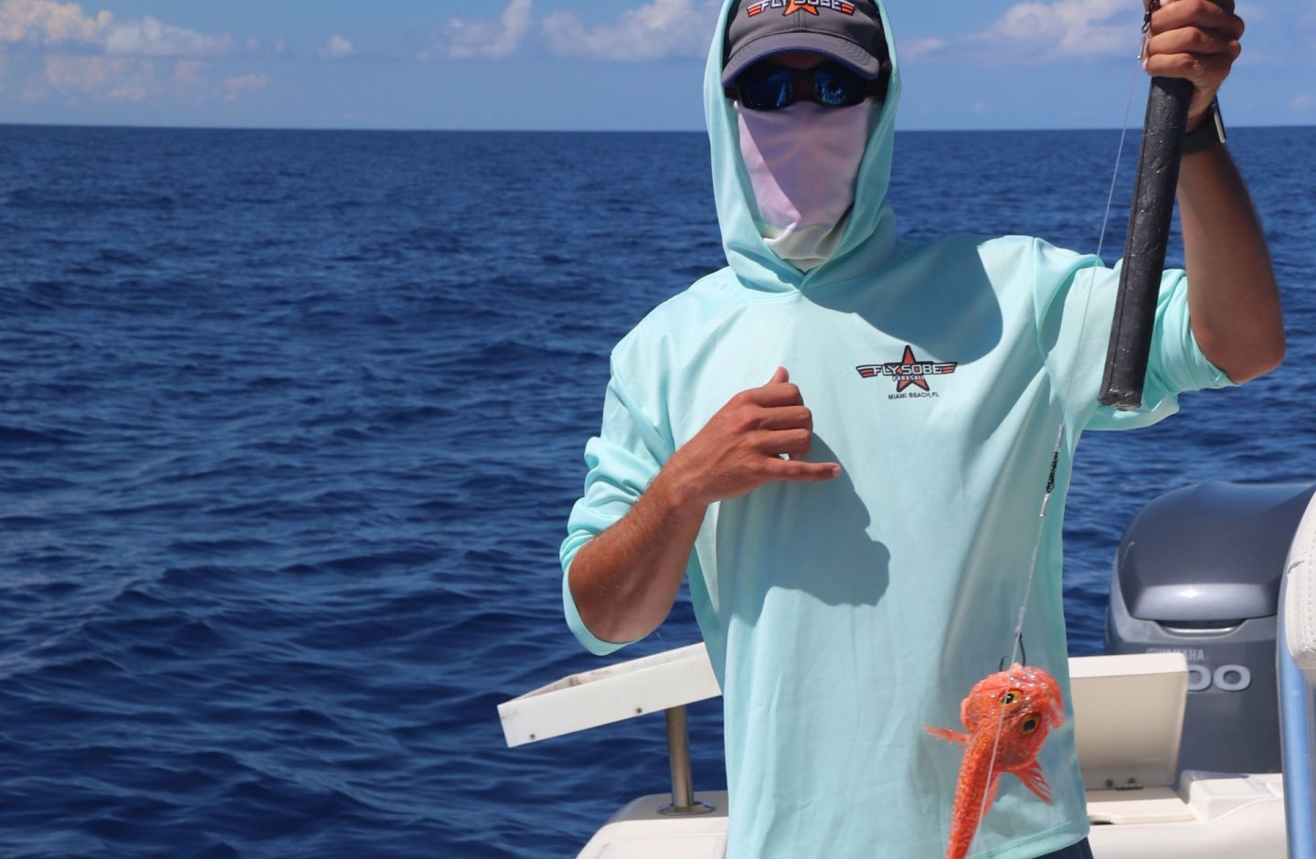 Fishing in Florida with 1 fish