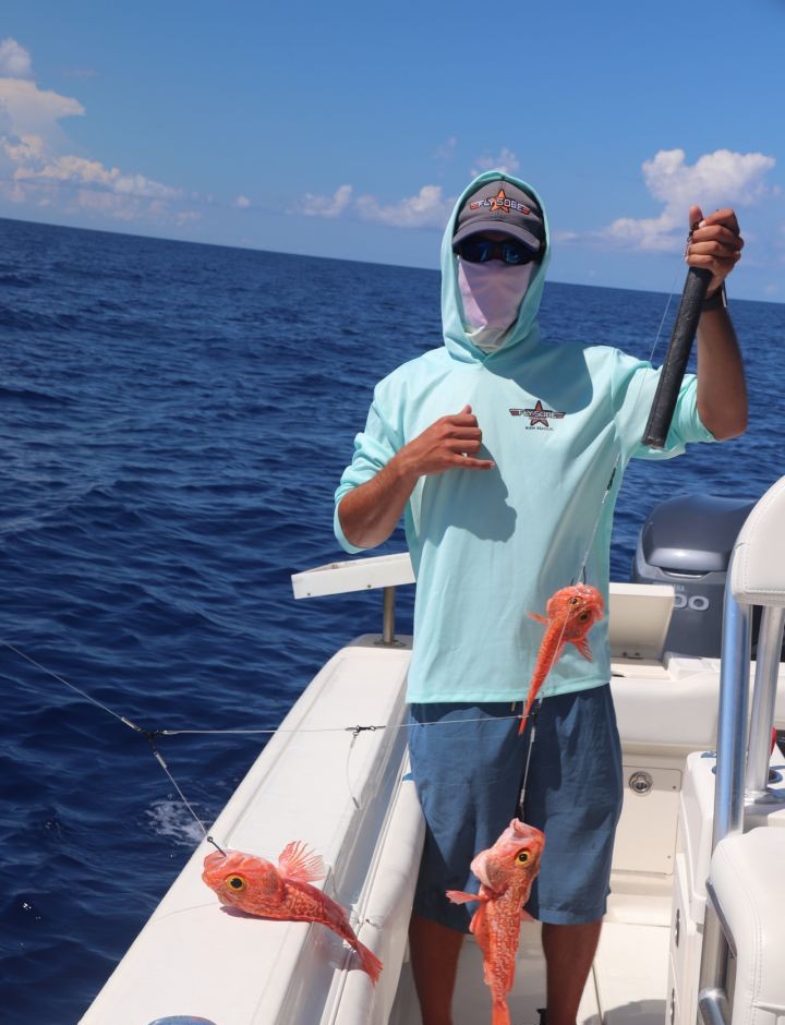 2 fish caught while fishing in FL