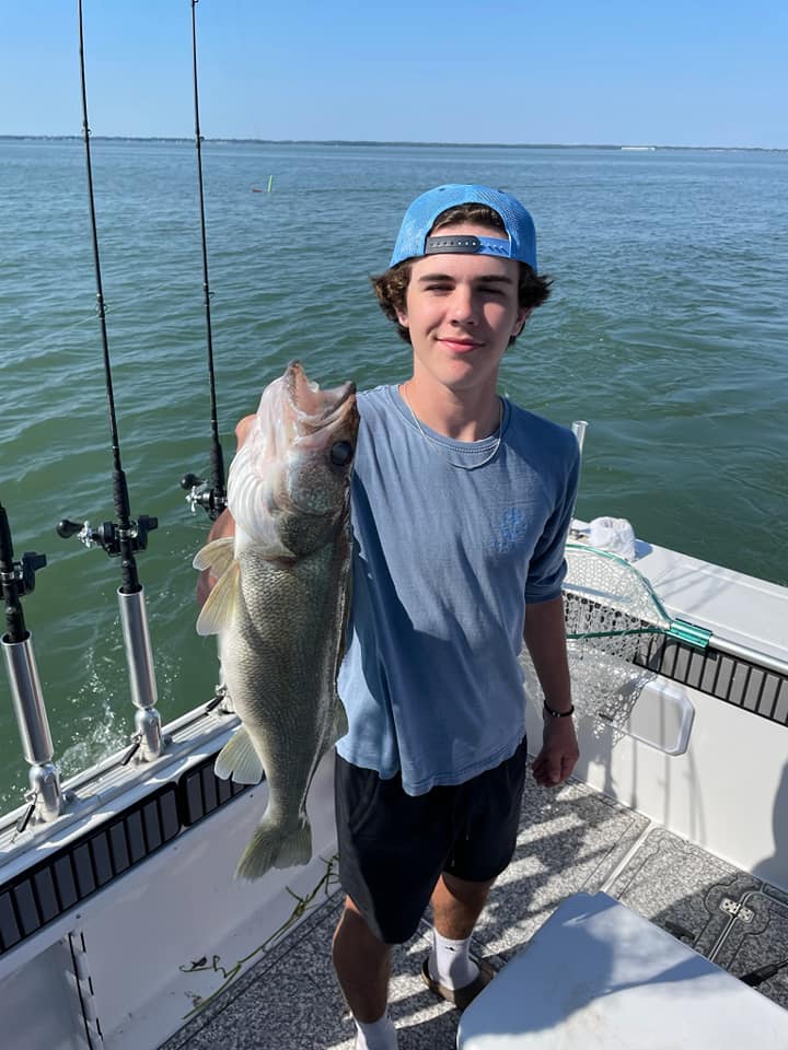 One angler fishing in OH