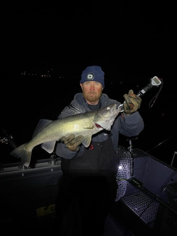 A large Pike-Perch fish caught at Lakeside Marblehead