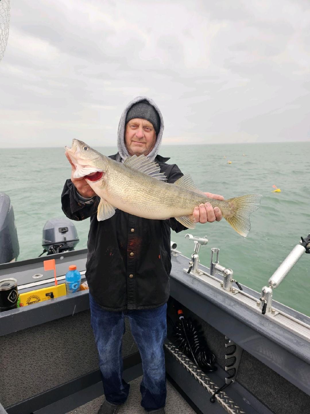 Walleye fish caught in OH