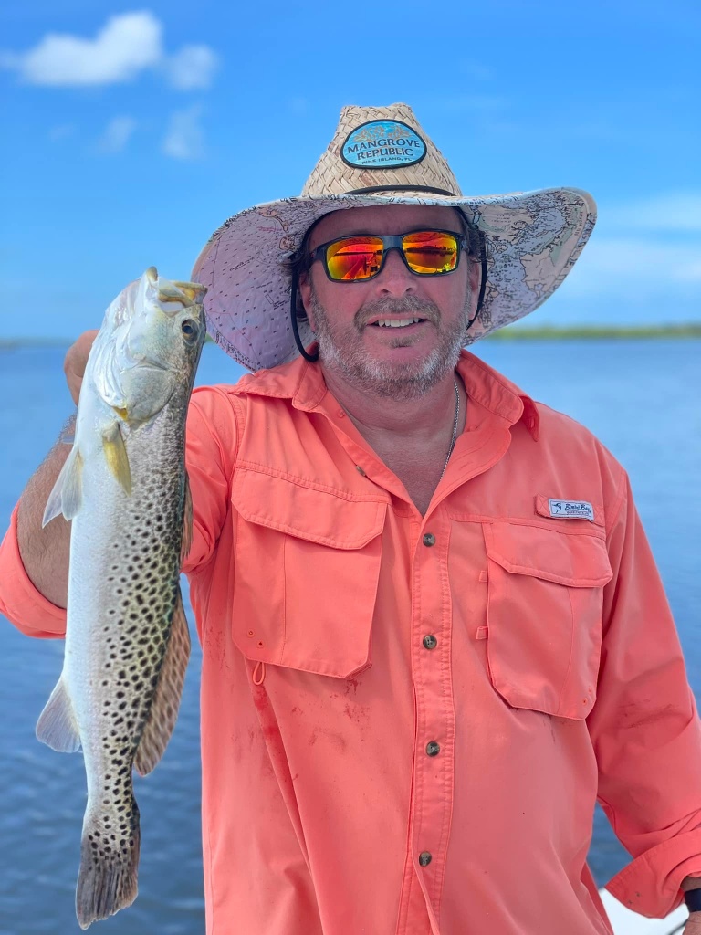 One person fishing in FL