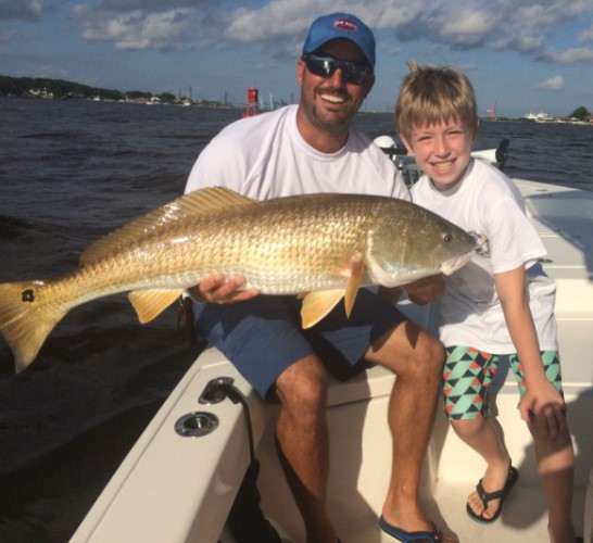 One big fish caught while fishing in FL