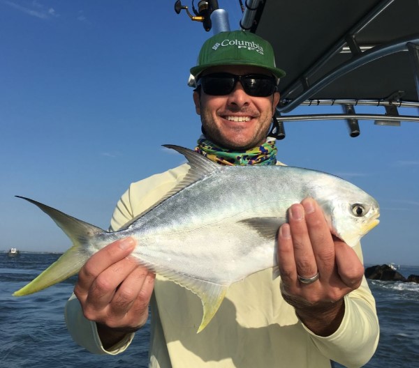 Permit fish caught in Jacksonville