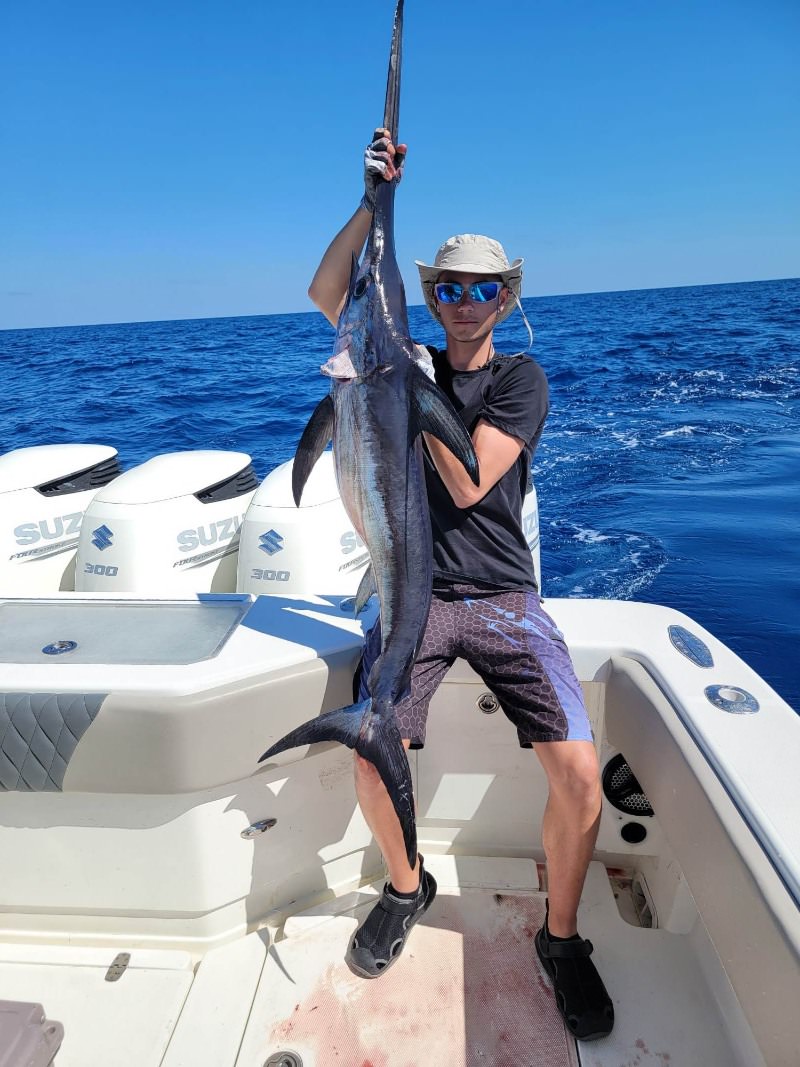 Swordfish caught on fishing tour in FL