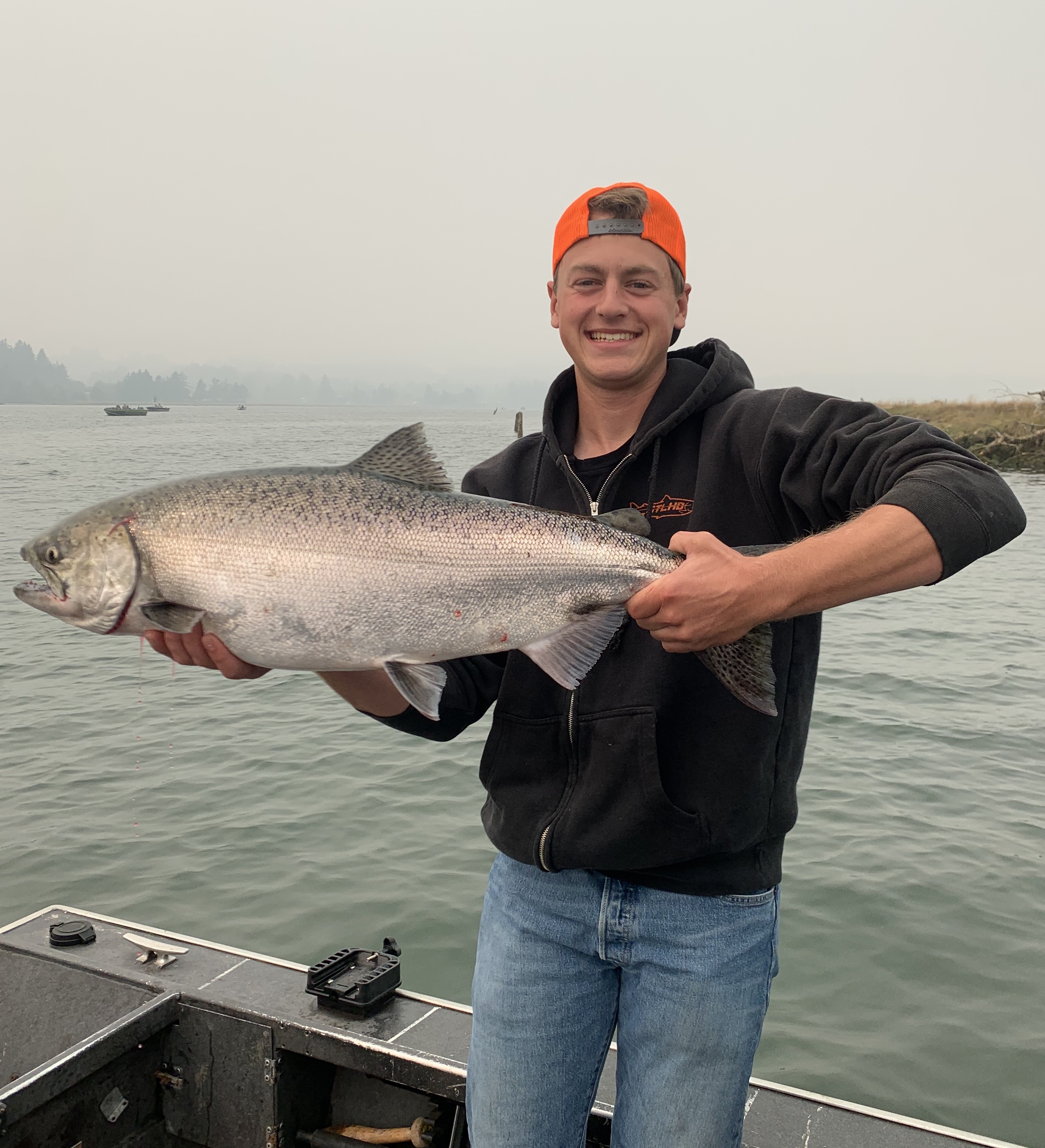 Chinook Salmon caught in Salem