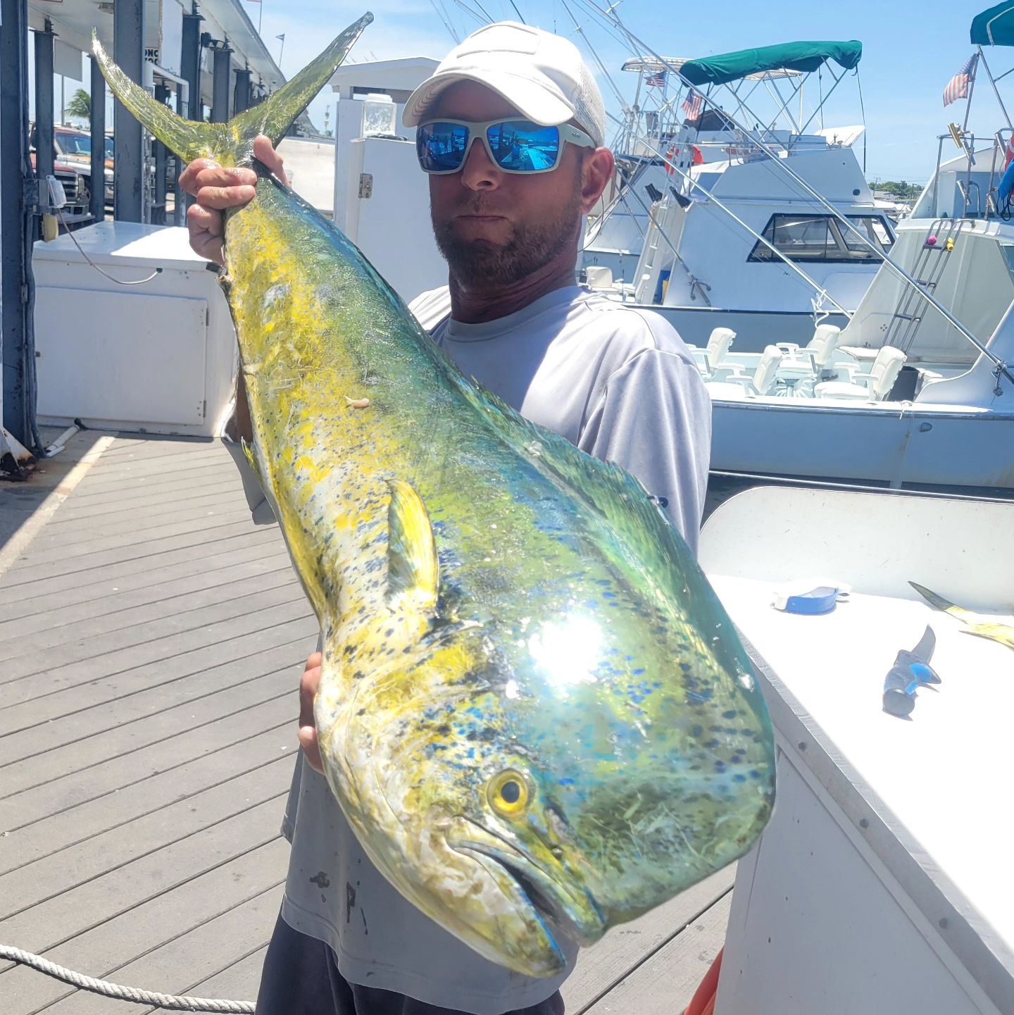 One person fishing in Key West