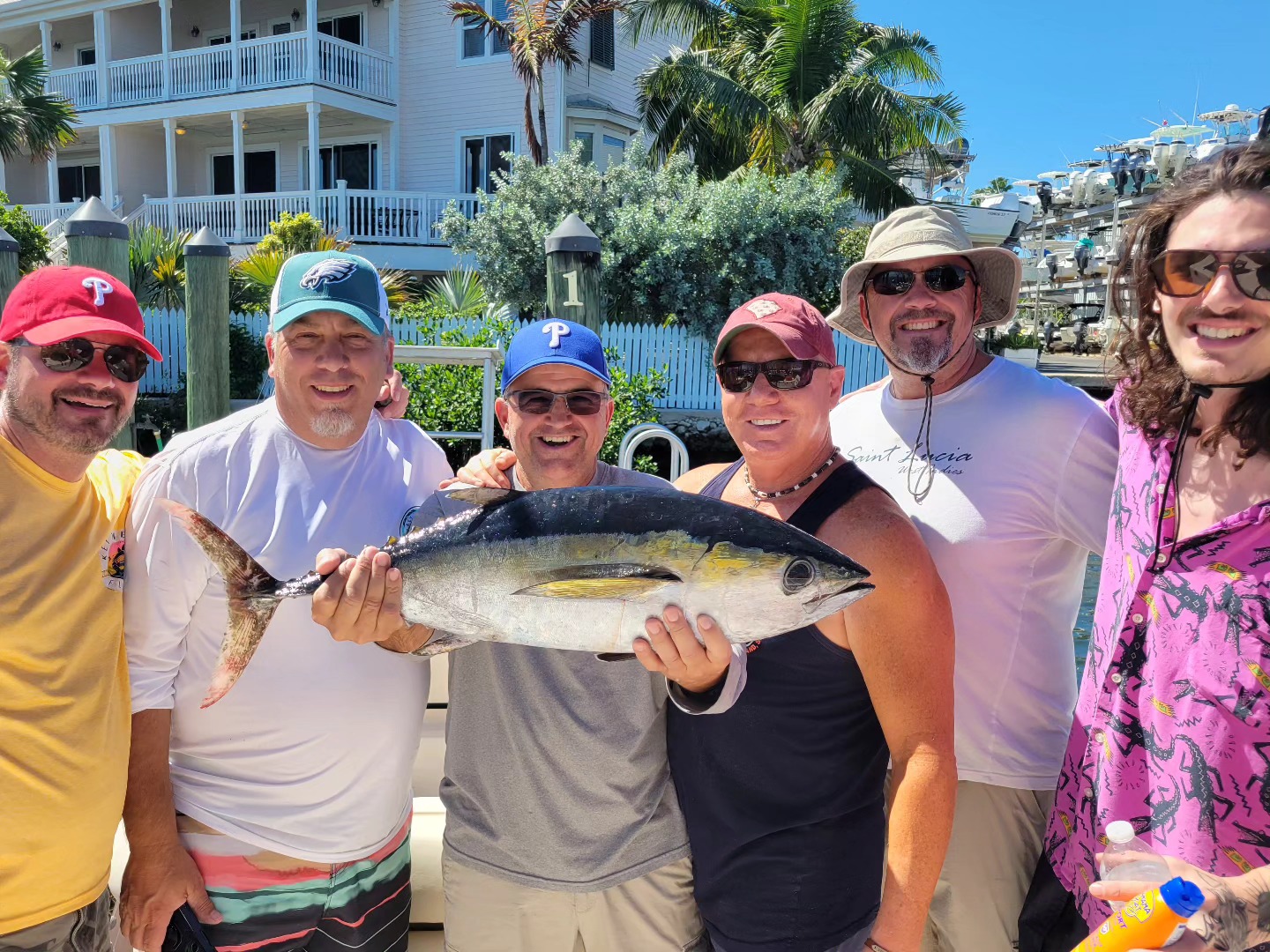 Yellowfin tuna, 19 inches, fishing tours in FL