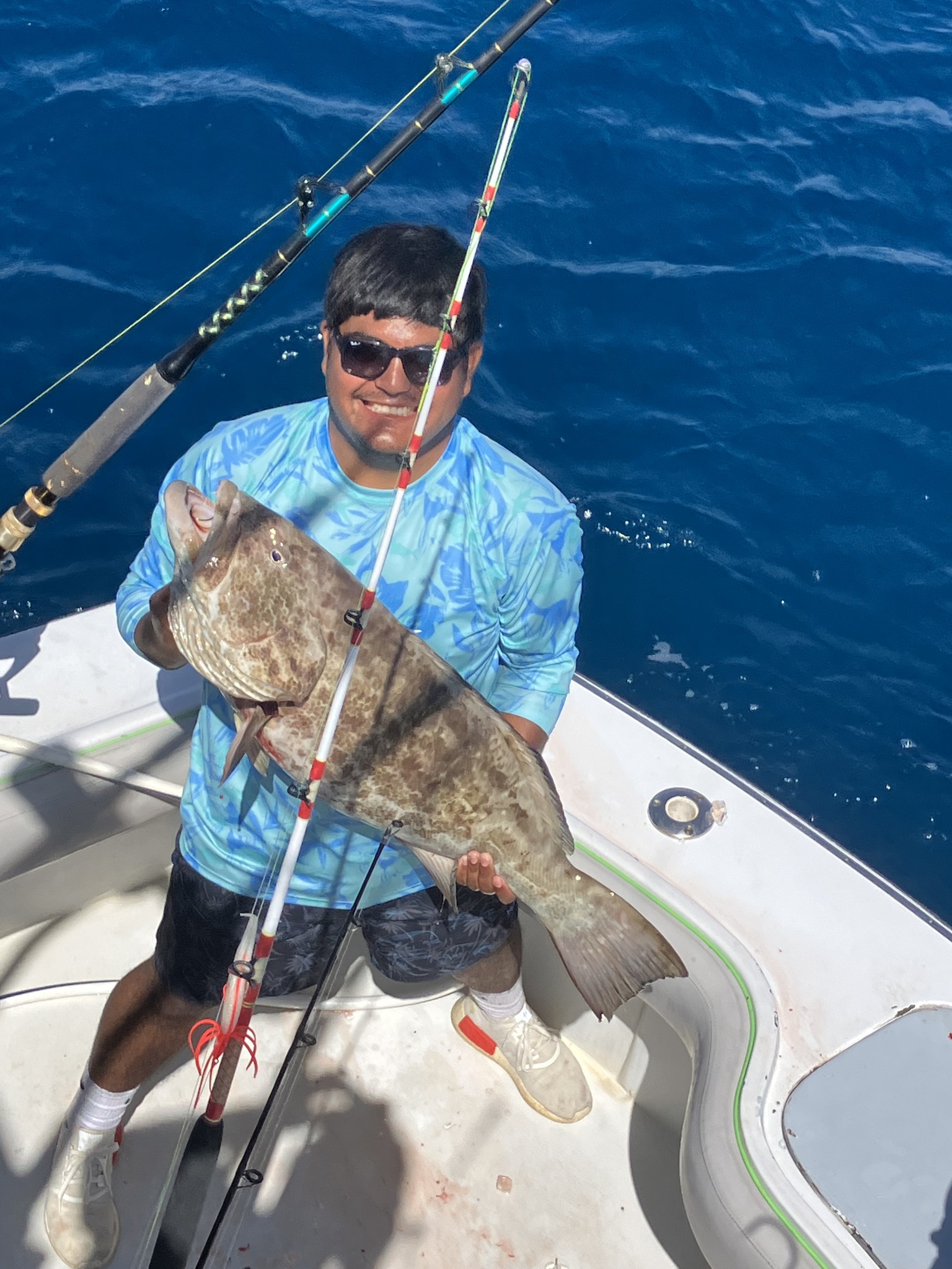 Angler with a 22-inch fish caught while fishing in FL