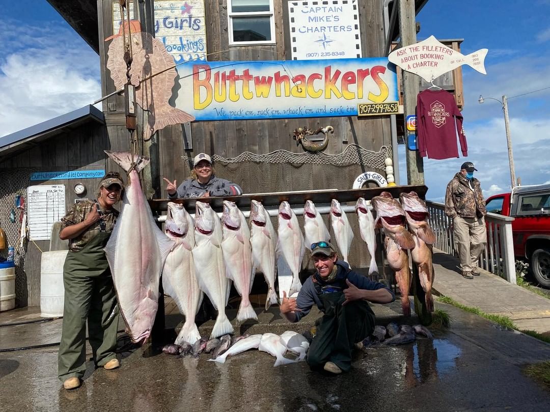 6 big bluefish caught fishing in Alaska