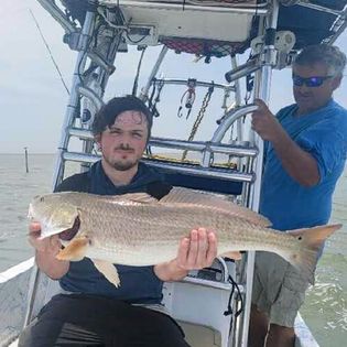 Two anglers fishing in TX