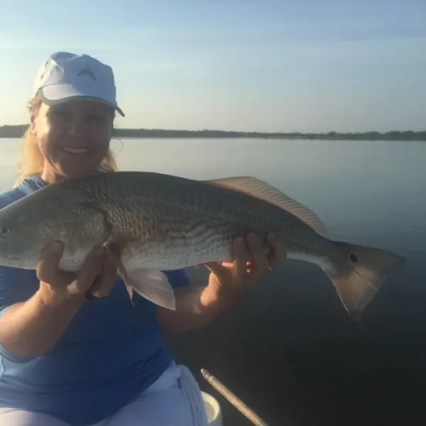 Redfish caught by angler in Palm Coast
