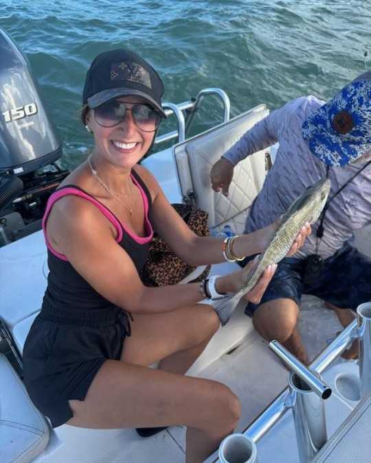Angler with 10-inch fish in FL