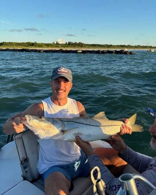 A person fishing in FL
