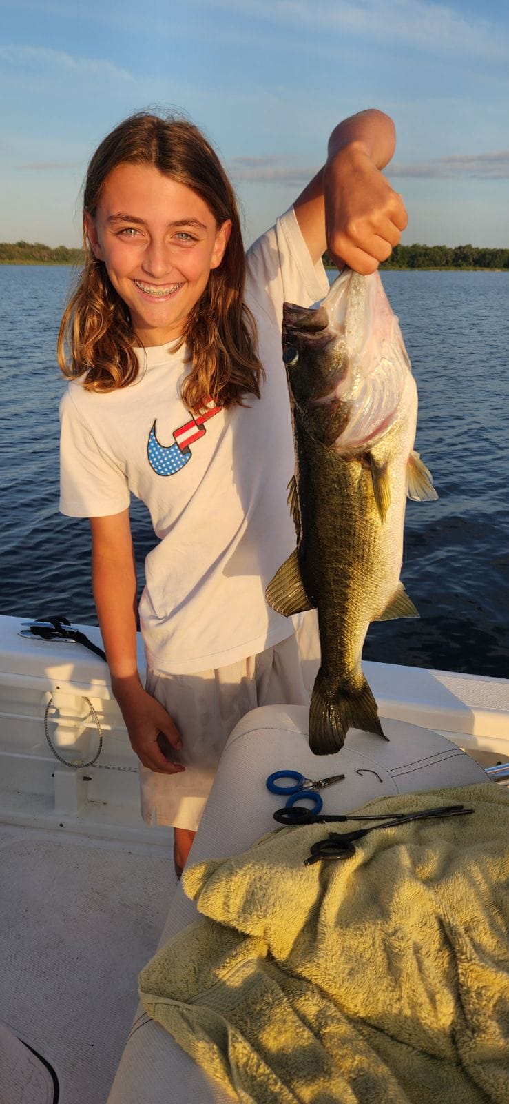 One person fishing in Orlando