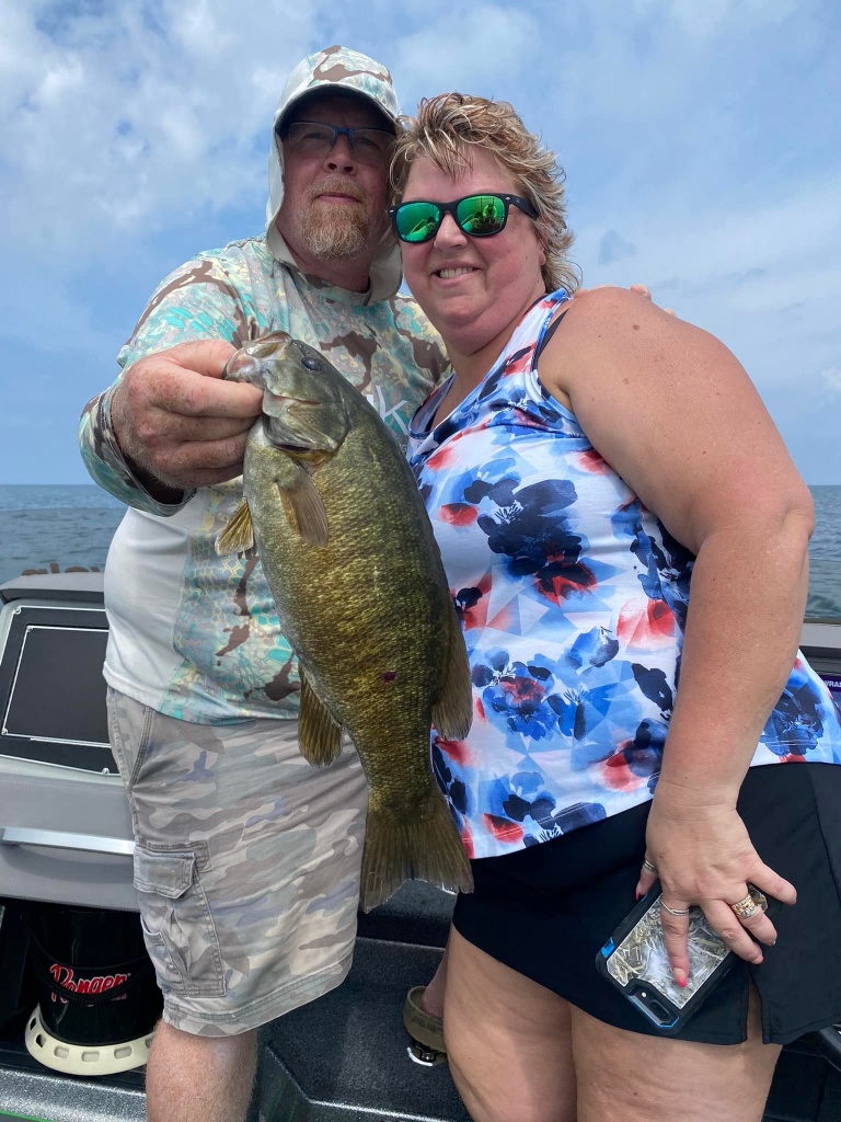 Smallmouth bass caught in PA
