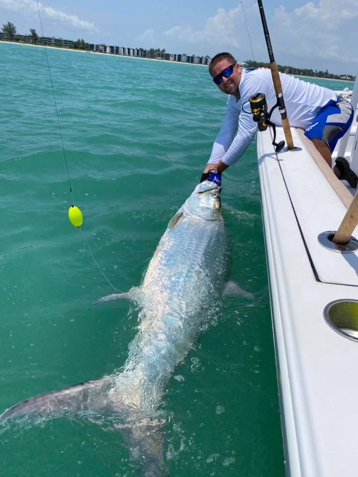 A lone angler fishing in FL