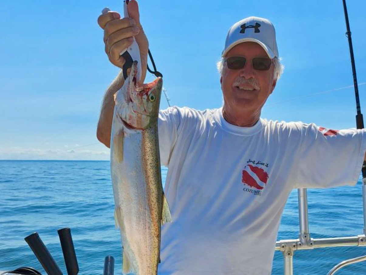 Private fishing trip on Lake Erie from Huron, OH aboard 19' Ranger boat targeting walleye
