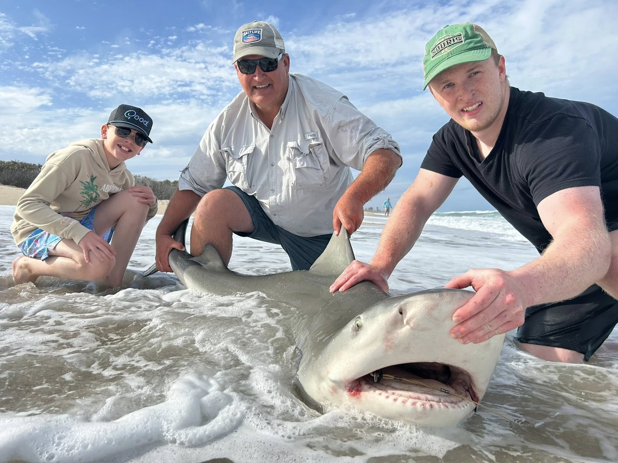Three anglers fishing in FL