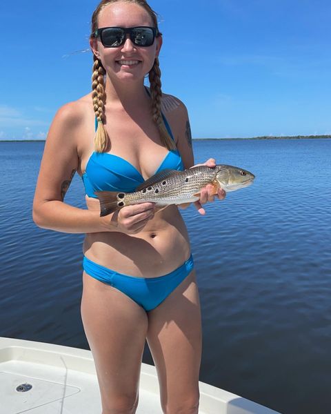 Redfish caught in Placida