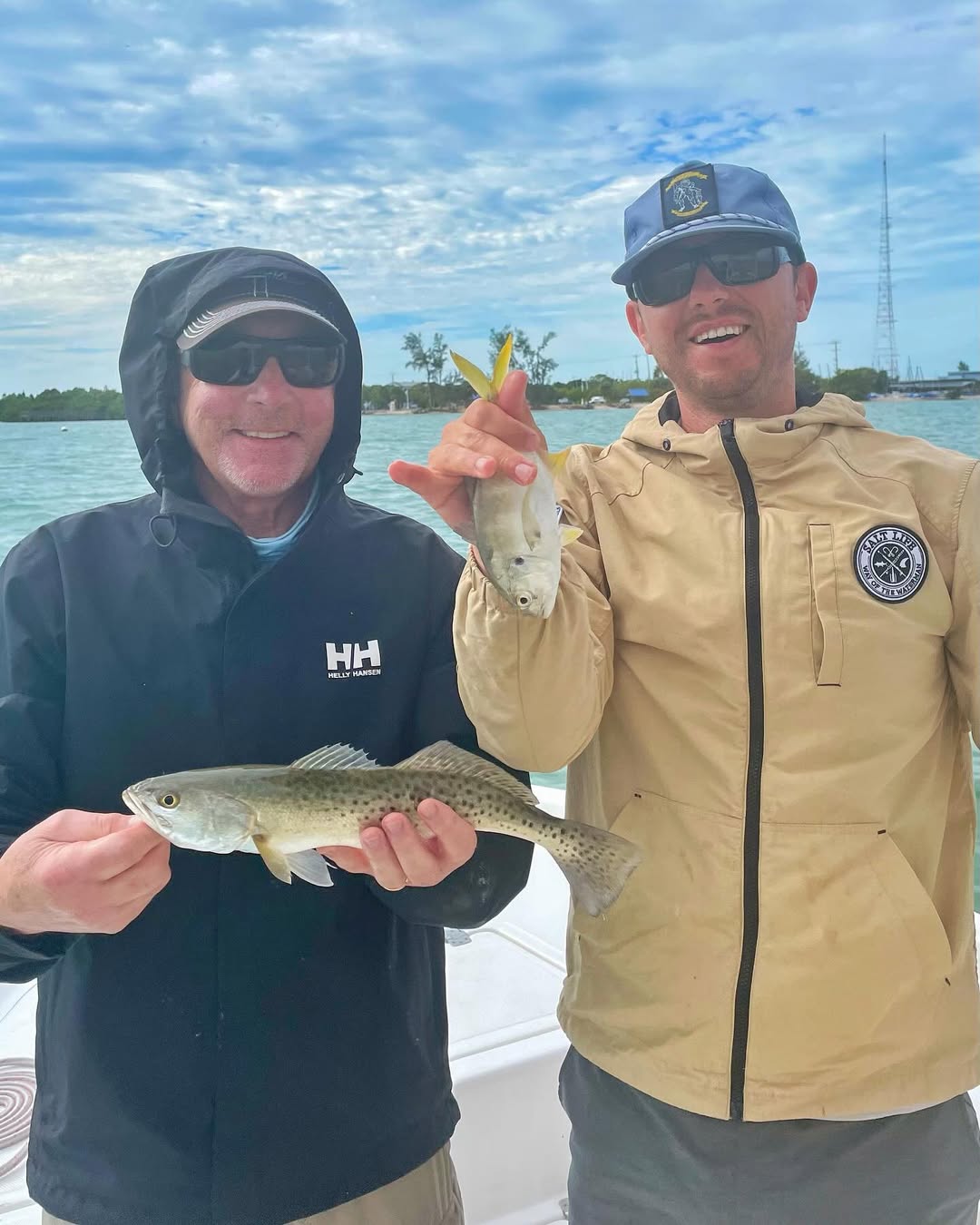 Spotted weakfish, 15 inches long, caught in FL