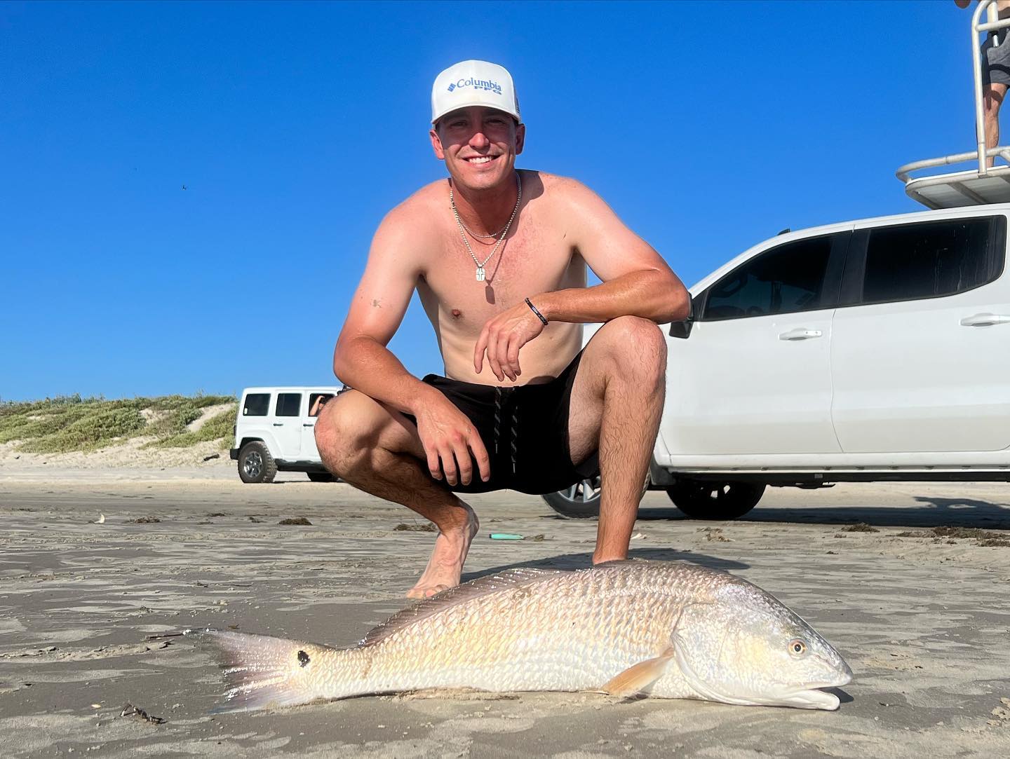 Redfish caught by angler in TX