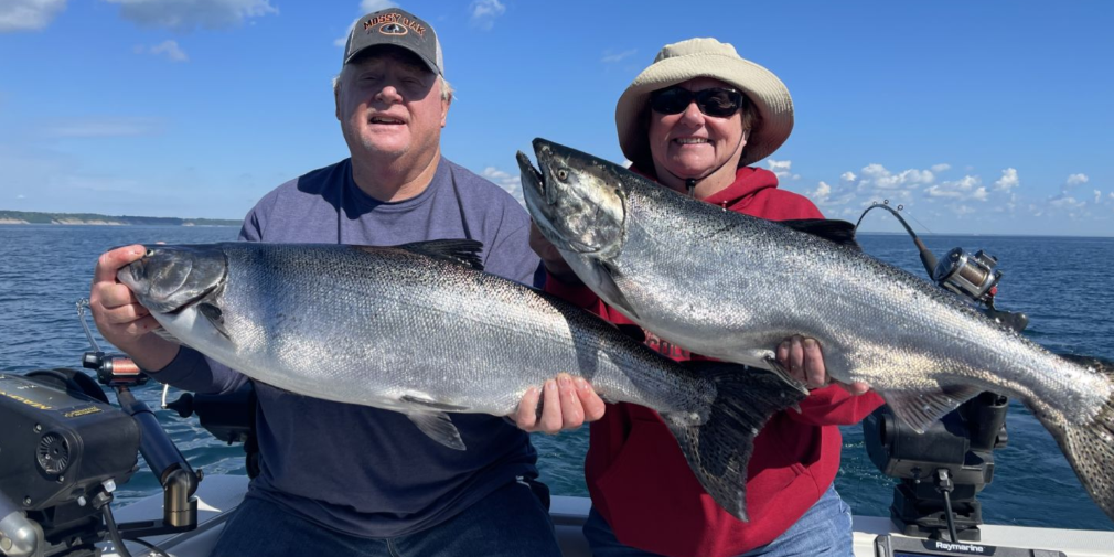 2 fish caught by 3 people in IL