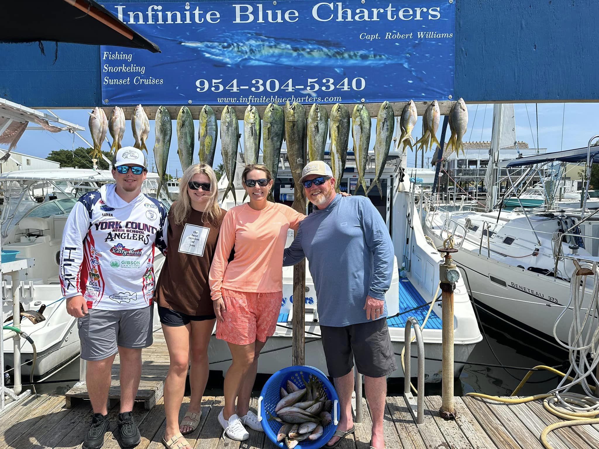 1 fish caught at Marathon location
