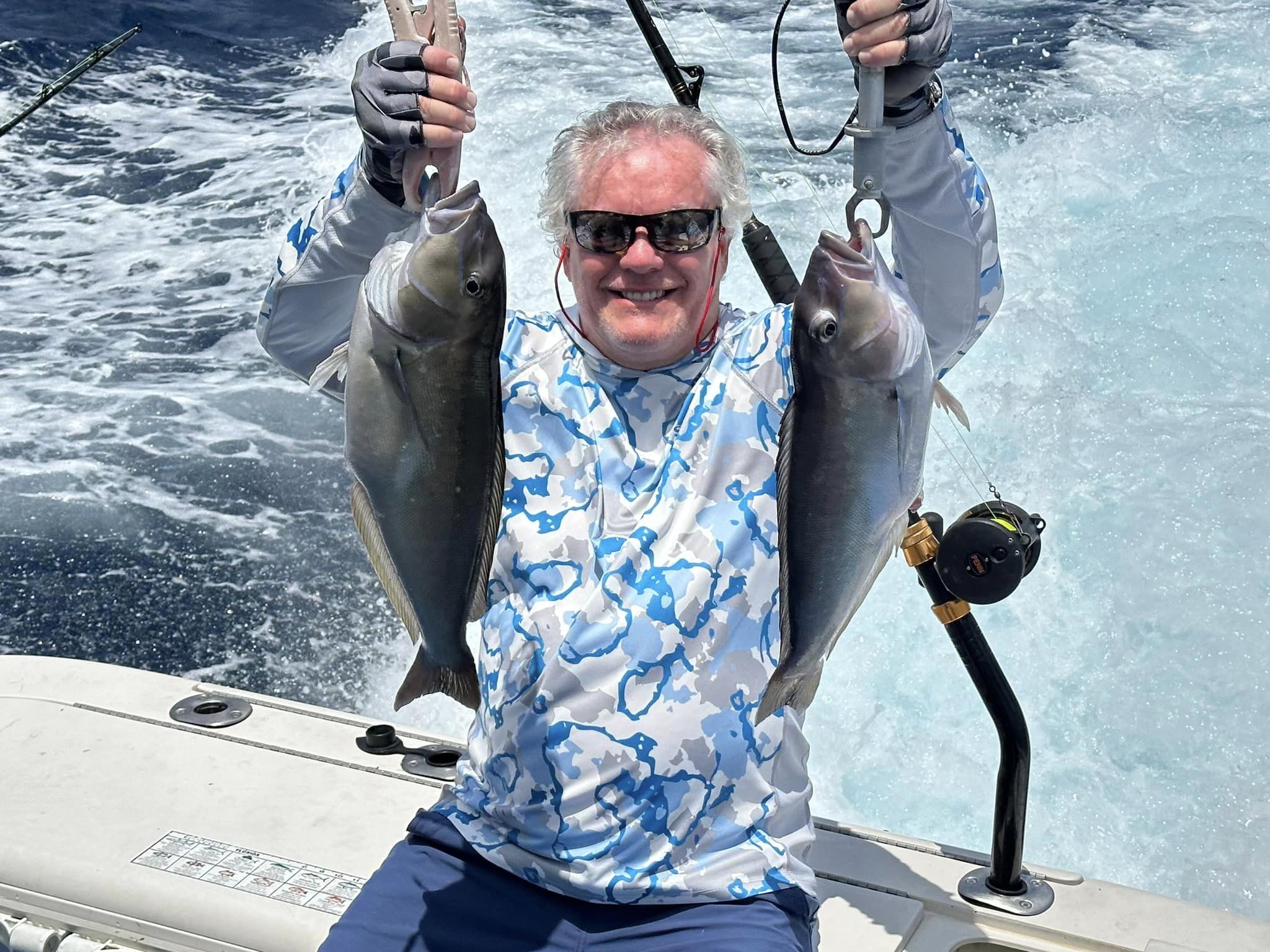 2 small fishing catch in Marathon, FL
