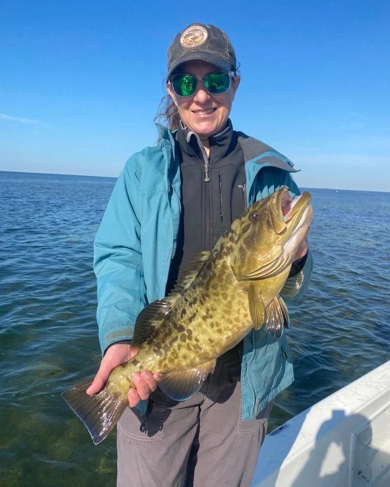 A single angler fishing in FL
