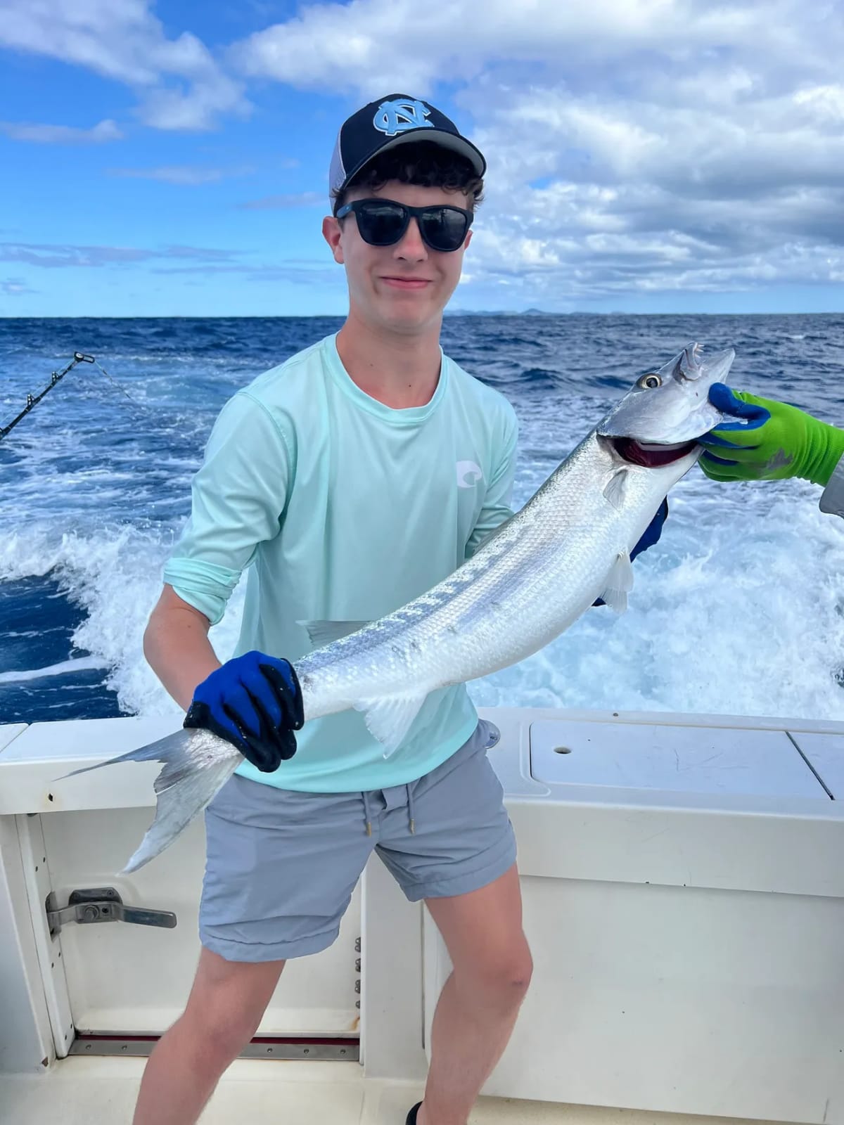A single angler fishing in Fajardo