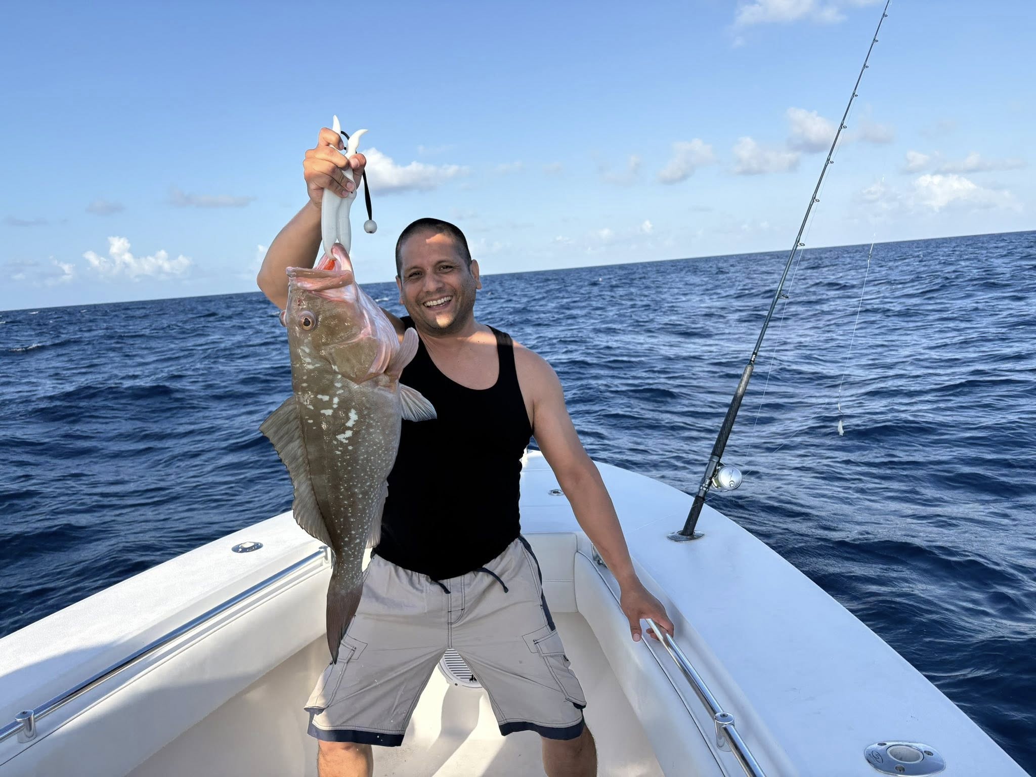 A person fishing in FL