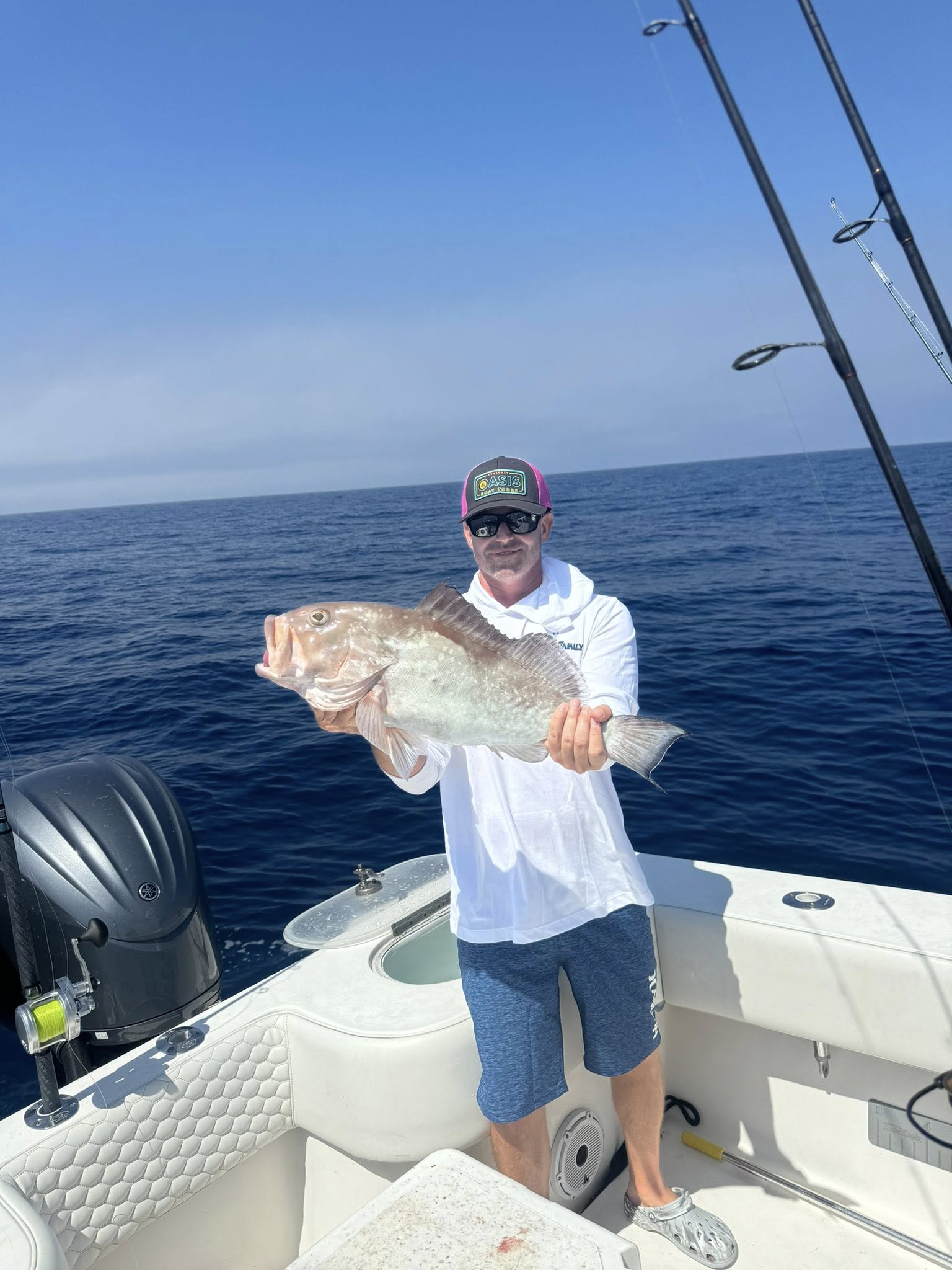 A person enjoying a fishing cruises in Nokomis