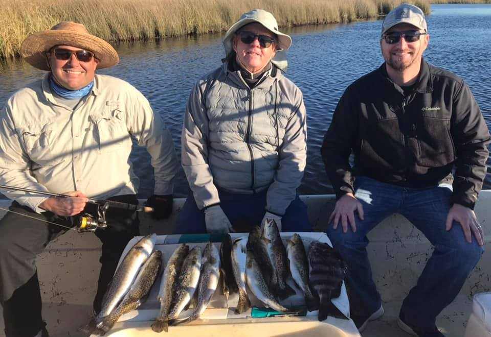 3 fishing catches at FL location