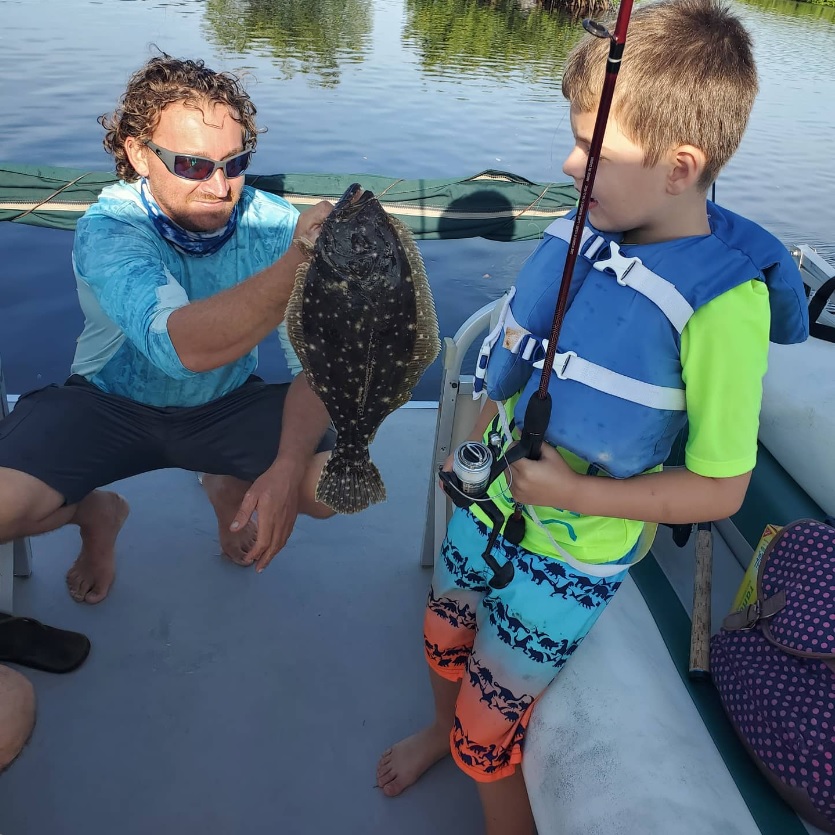 Summer Flounder caught fishing in FL