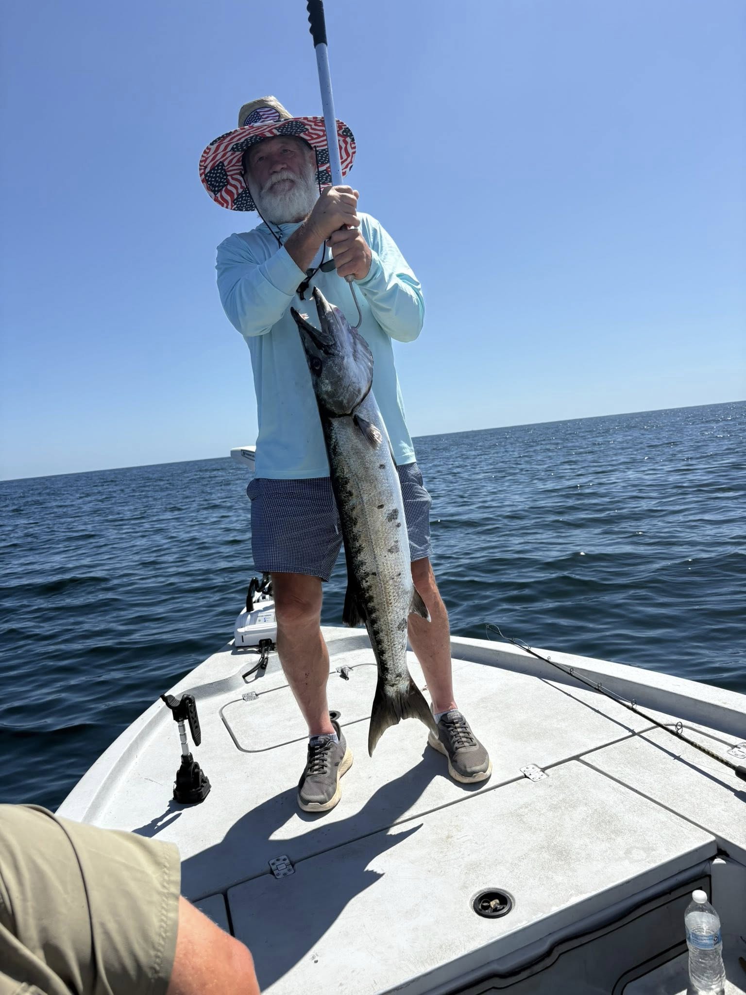 Great barracuda caught while fishing in Pensacola FL waters