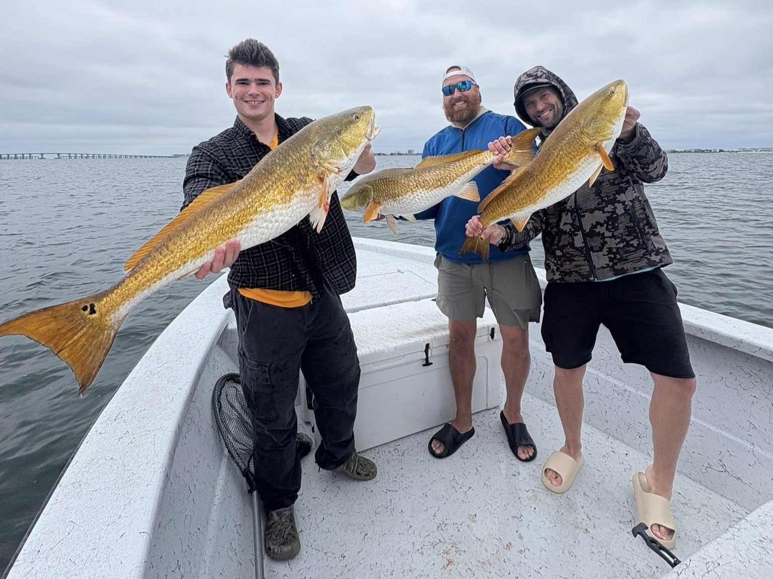 Pensacola bull redfish fishing trip - 4-hour private inshore charter for up to 4 anglers