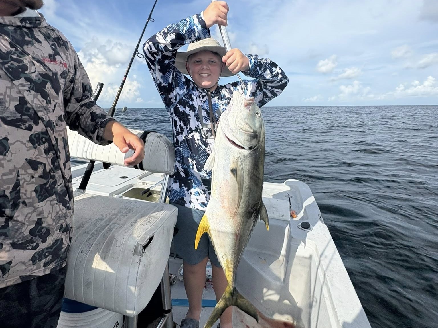 6-hour Pensacola inshore nearshore fishing trip targeting redfish, trout, mackerel and snapper