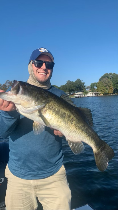 Angler with a big fish in FL