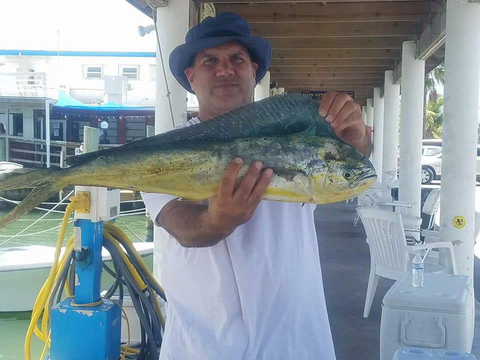 Single angler fishing in FL