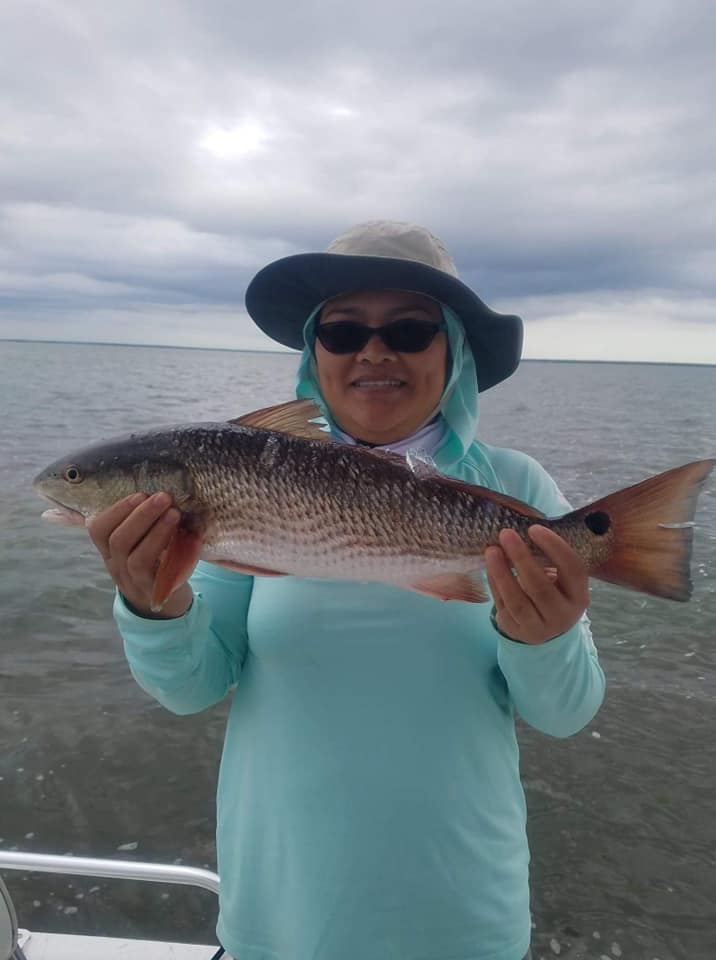 Redfish caught in Homosassa