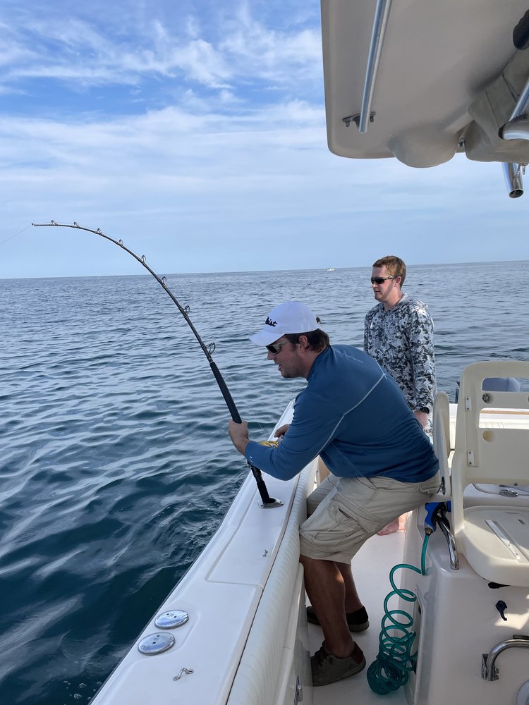 Two anglers fishing in SC