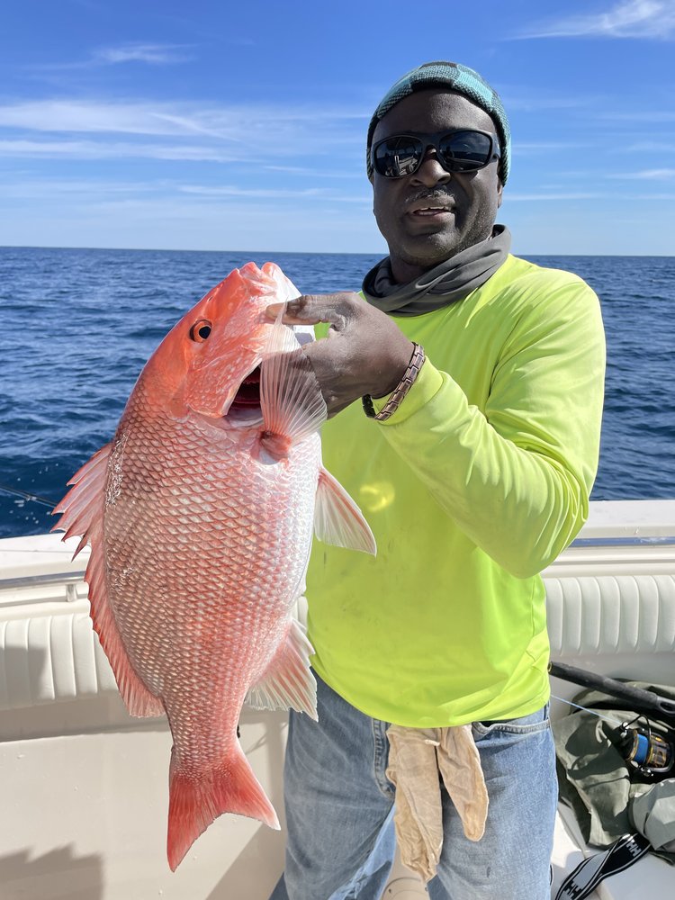 Fisherman with a 22-inch catch in North Charleston