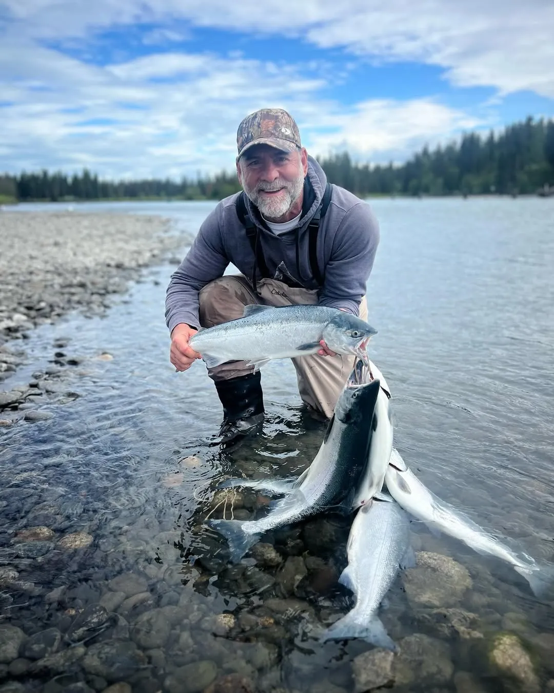 2 great fishing catch in AK