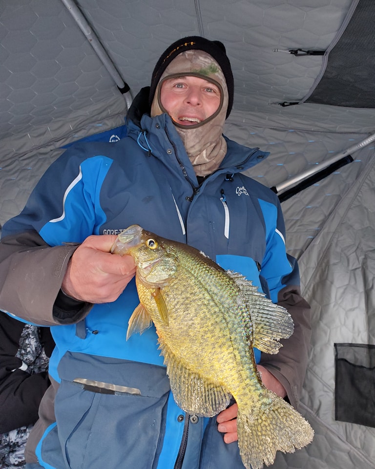 Crappie fish caught in Minnesota