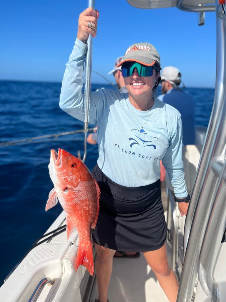 Lone angler fishing in Texas